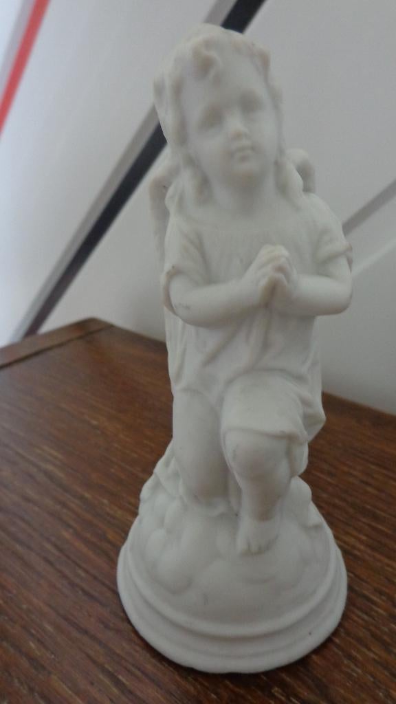 Antiek biscuit beeldje Engel, Ophalen