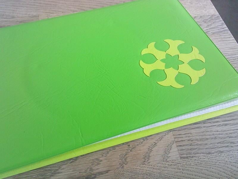 Retro/Vintage felgroene insteek fotoalbum, Ophalen of Verzenden, Overige typen