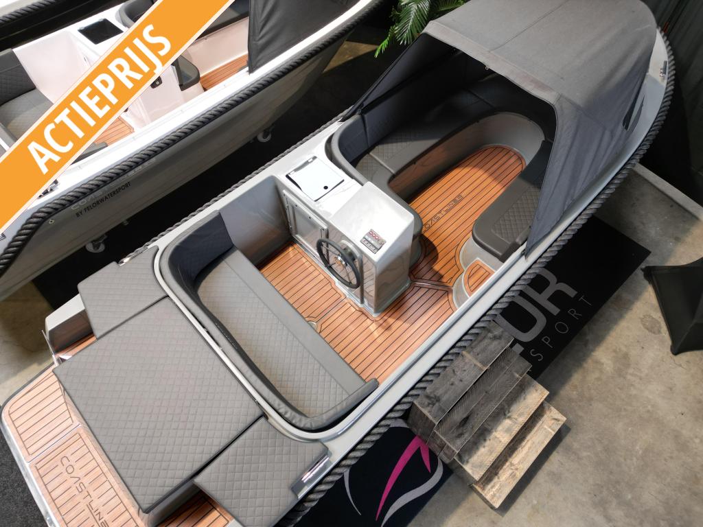 Coastliner 545 tender sloep met 15pk en meer! ZAT OPEN!, Niet ingevuld, 10 tot 30 pk, Niet ingevuld, Nieuw