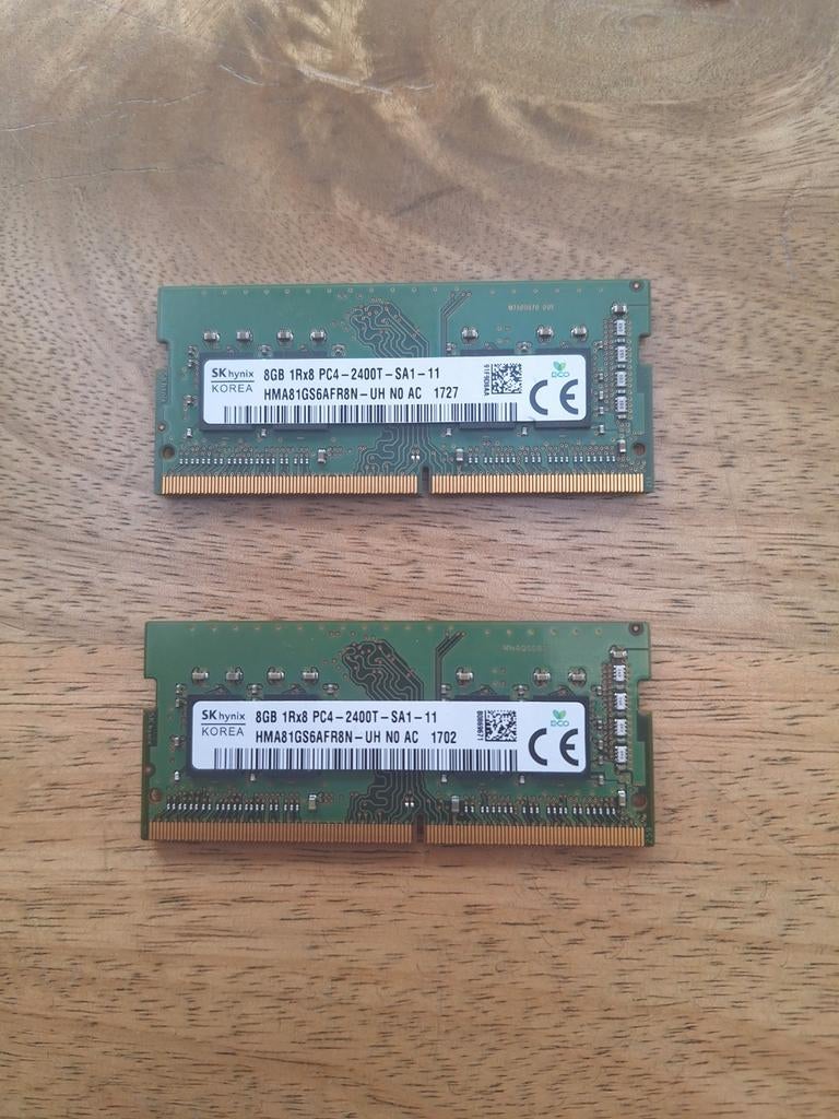 SK Hynix 8GB DDR4 RAM Geheugenmodule (2 stuks), Server, DDR4, 8 GB, Ophalen of Verzenden