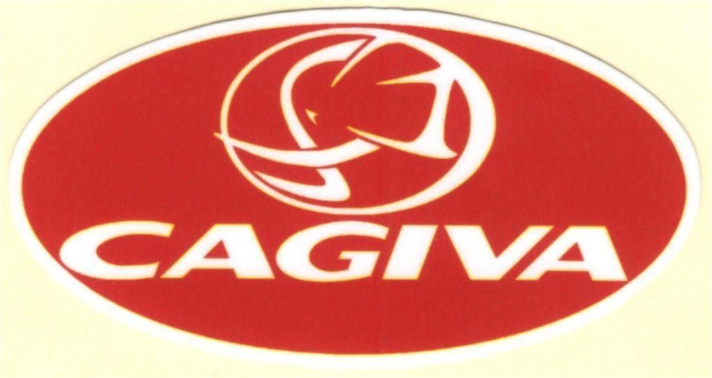 Cagiva sticker #8, Motoren, Accessoires | Stickers, Ophalen of Verzenden