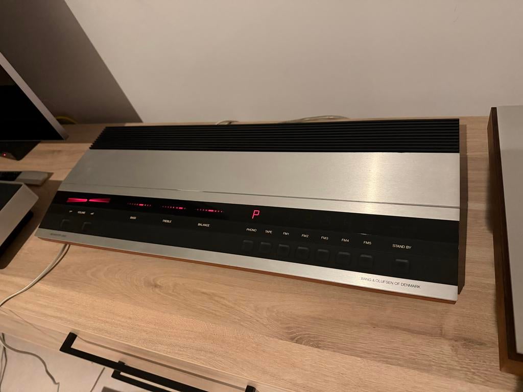 Vintage Bang & Olufsen Beomaster receiver, Overige merken, Gebruikt, Ophalen of Verzenden, 60 tot 120 watt