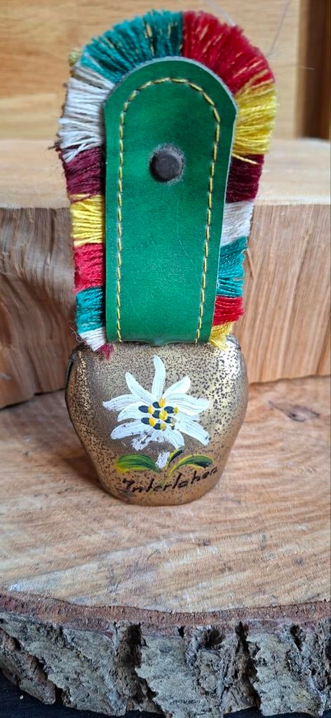 Vintage souvenir Interlaken Zwitserland , koebel, Ophalen of Verzenden