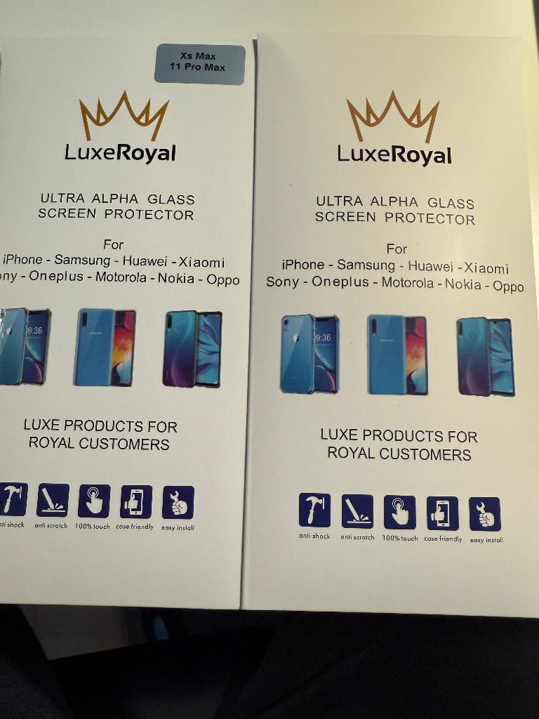 Screen protector iphone 11 pro max,Xs Max, Telecommunicatie, Mobiele telefoons | Hoesjes en Frontjes | Apple iPhone, Ophalen of Verzenden