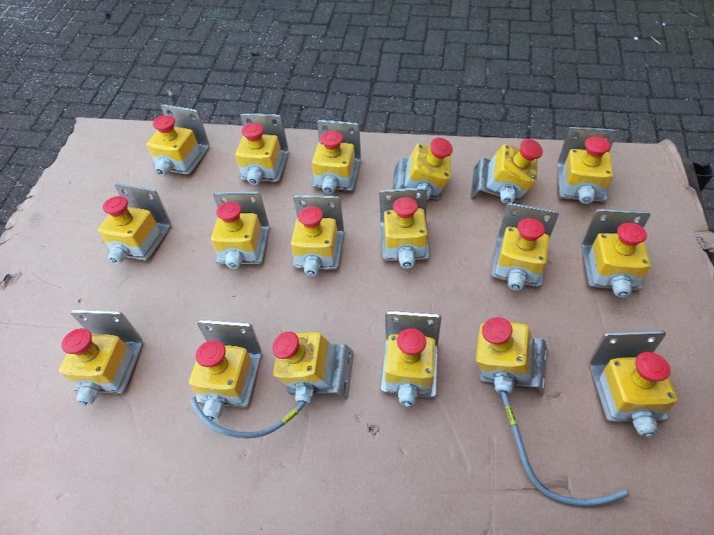 Noodstop schakelaar safety switch veiligheid schakelaar, Ophalen of Verzenden, Zo goed als nieuw