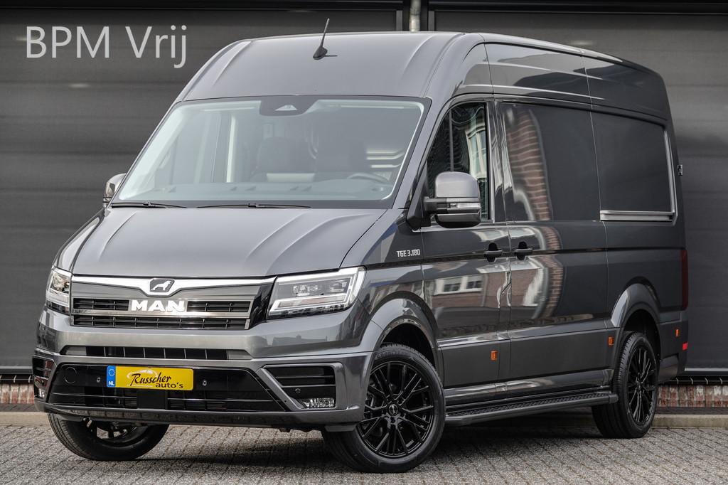 MAN TGE 35 | 177Pk | 3.180 | L3H3 | 2x schuifdeur | 12,9'' D, Voorwielaandrijving, 12 maanden, Stof, Gebruikt