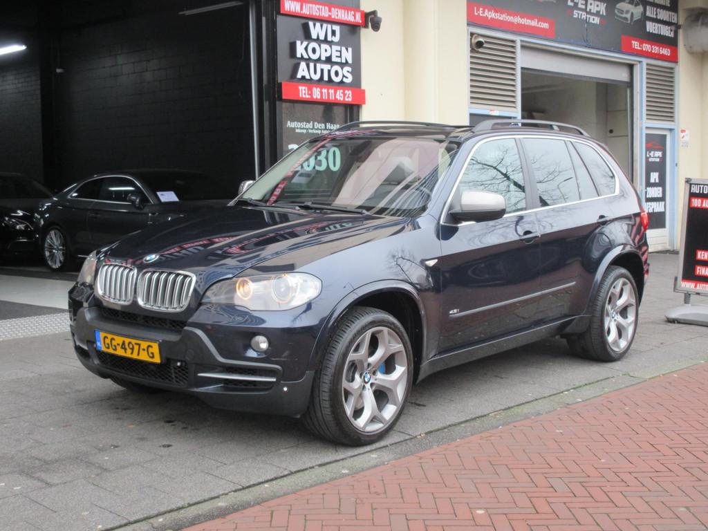 BMW X5 XDrive48i High Executive Aut Leer Navi Pano 7 Persoon, Auto's, Gebruikt, 4799 cc, 2145 kg, Leder