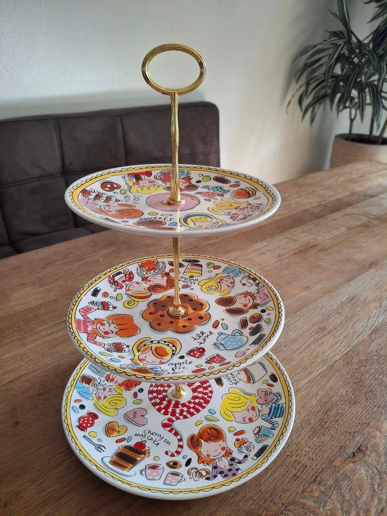 Blond amsterdam etagere, Ophalen, Zo goed als nieuw