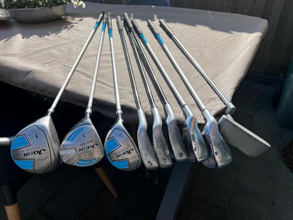 Jeugd golfset 11-14 jaar zeer compeet linkshandig, Sport en Fitness, Golf, Ophalen, Gebruikt, Set, Overige merken