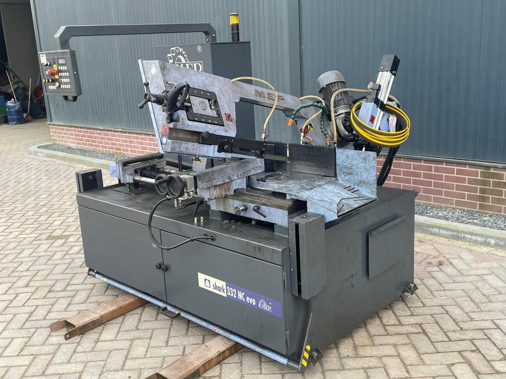 MEP Shark 332 NC EVO lintzaagmachine, Gebruikt, 70 mm of meer, Ophalen of Verzenden, Lintzaag