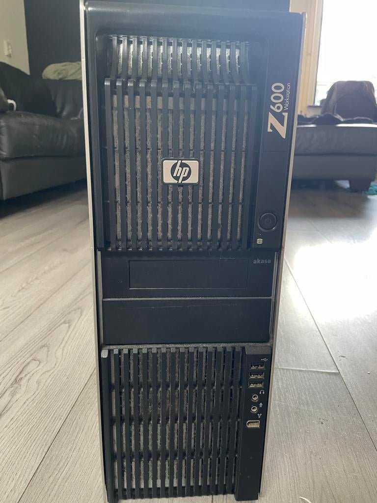 HP Z600 Workstation - Game PC / Server PC, Ophalen, Gebruikt, HDD, 2 tot 3 Ghz