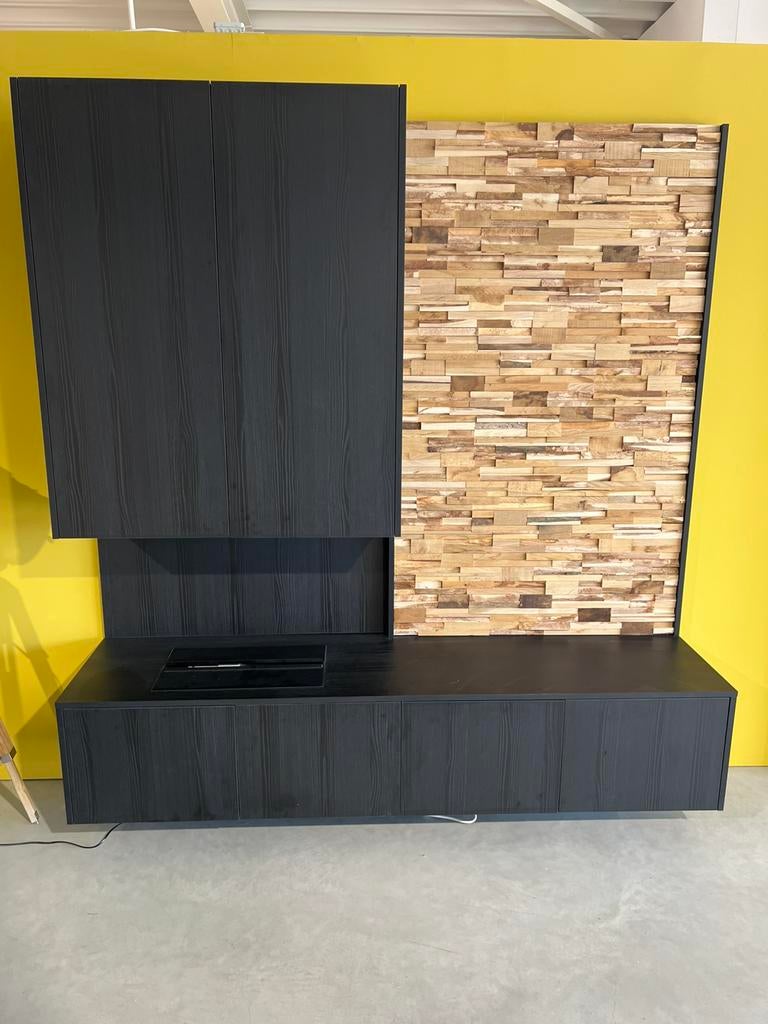 Electrische haardwand, Ophalen of Verzenden, Zo goed als nieuw, 25 tot 50 cm, Minder dan 100 cm