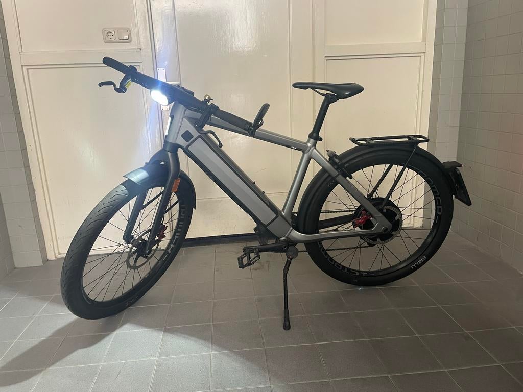 Stromer ST5 Speed Pedelec, maat L, 2021, slechts 8.700 km, Ophalen, Gebruikt, Stromer, 50 km per accu of meer
