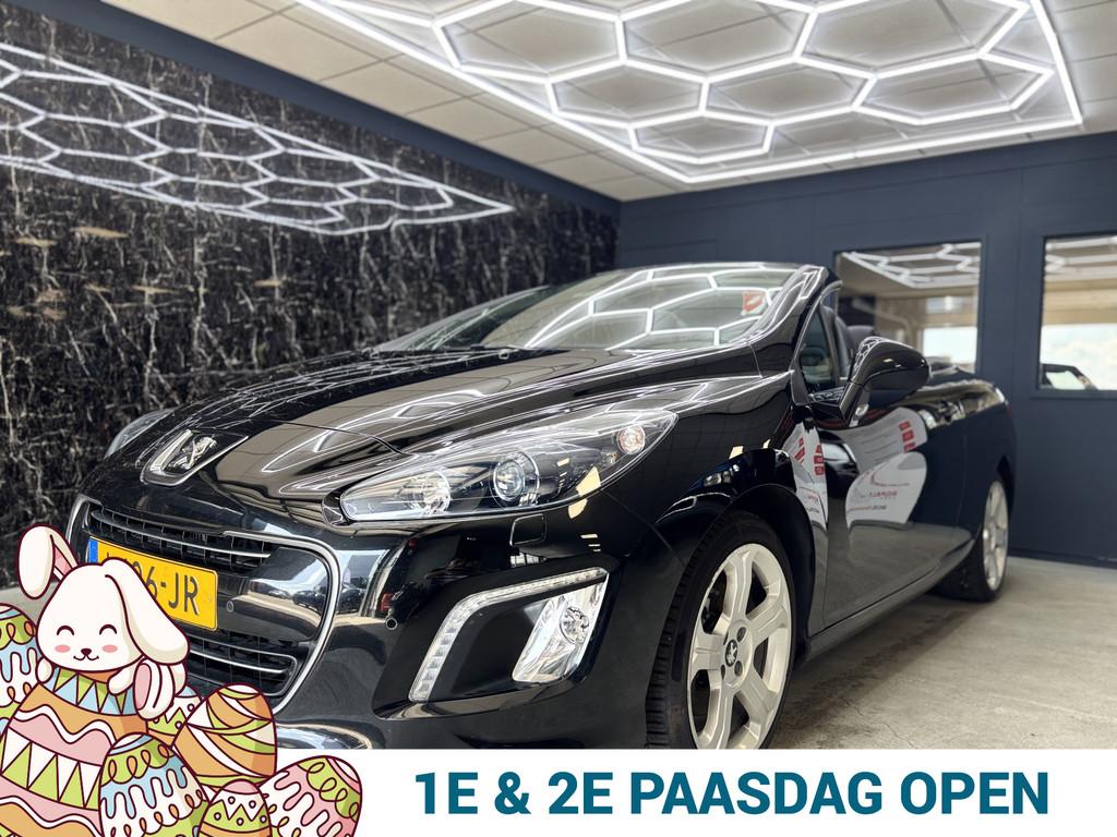 Peugeot 308 CC 1.6 THP Roland Garros NAVI /STOELVERWARMING&K, Voorwielaandrijving, Euro 5, 1490 kg, Zwart