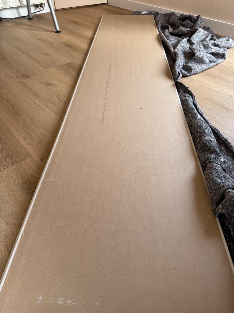 2x Gipsplaat 300x60 schuine kant, Ophalen, Zo goed als nieuw, Overige materialen, 20 tot 50 mm