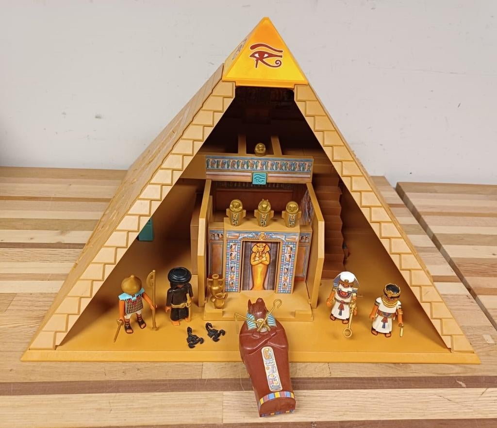 Playmobil 4240 Egyptische Pyramide, Ophalen of Verzenden, Gebruikt, Complete set
