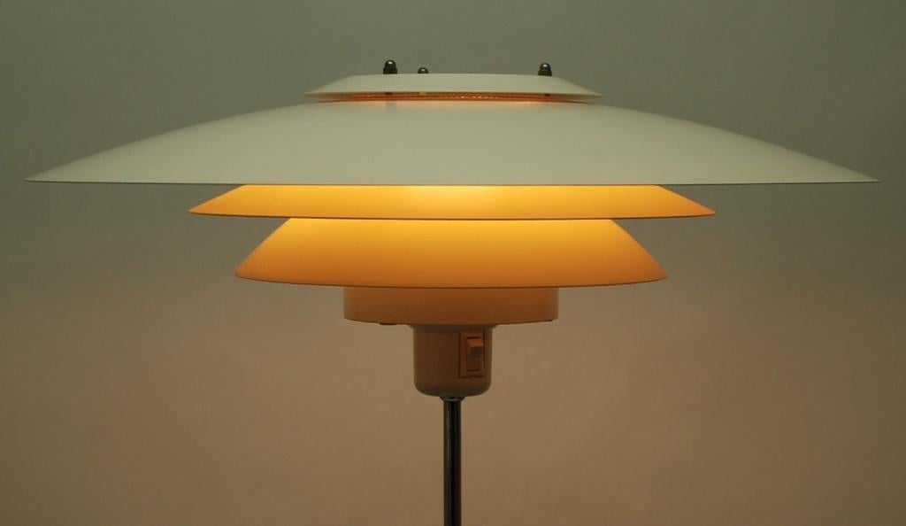 Vintage 1990's Deense Vloerlamp 395 euro, Ophalen, Gebruikt, Vintage MCM, 100 tot 150 cm