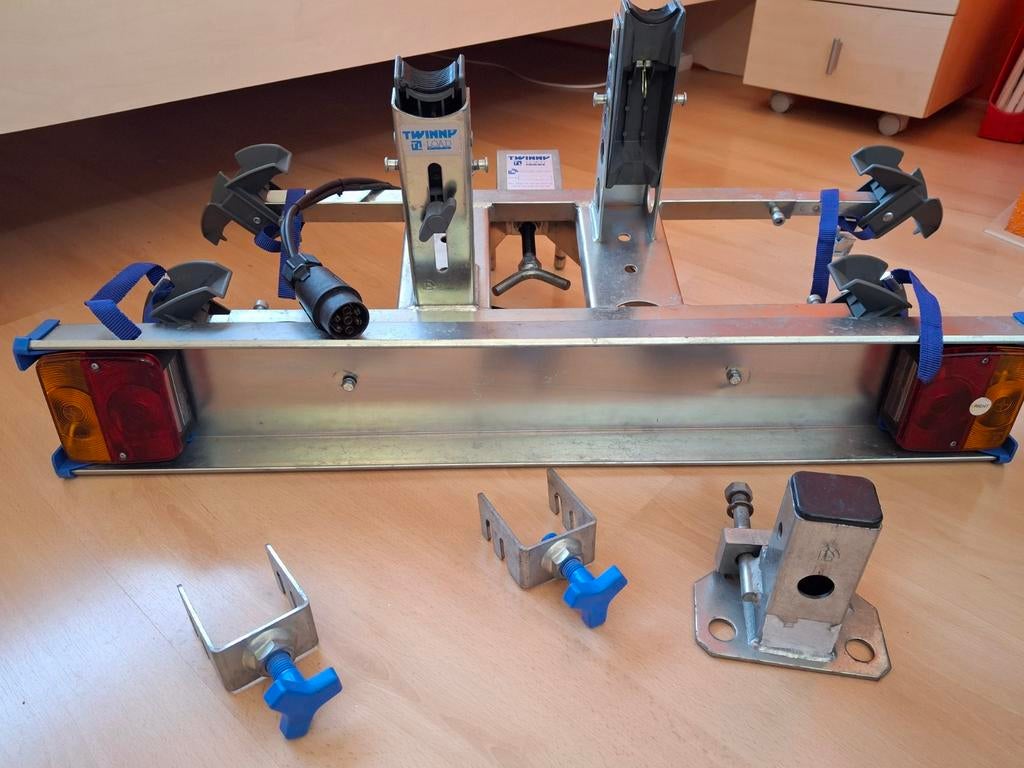 Twinny Load Plus Fietsendrager voor trekhaak, Auto diversen, Fietsendragers, Ophalen, 2 fietsen, Gebruikt, Trekhaakdrager