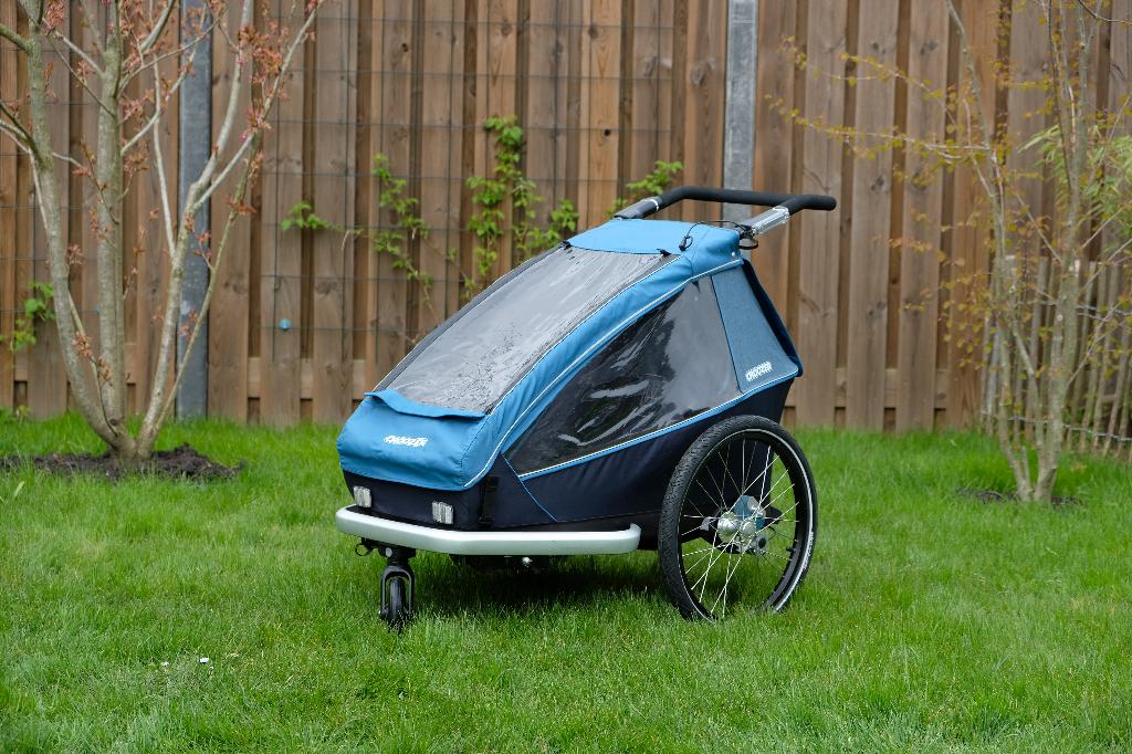 Croozer Kid plus (nu Vaaya) for 1 fietskar, Ophalen, Opvouwbaar, Zo goed als nieuw, Kinderkar