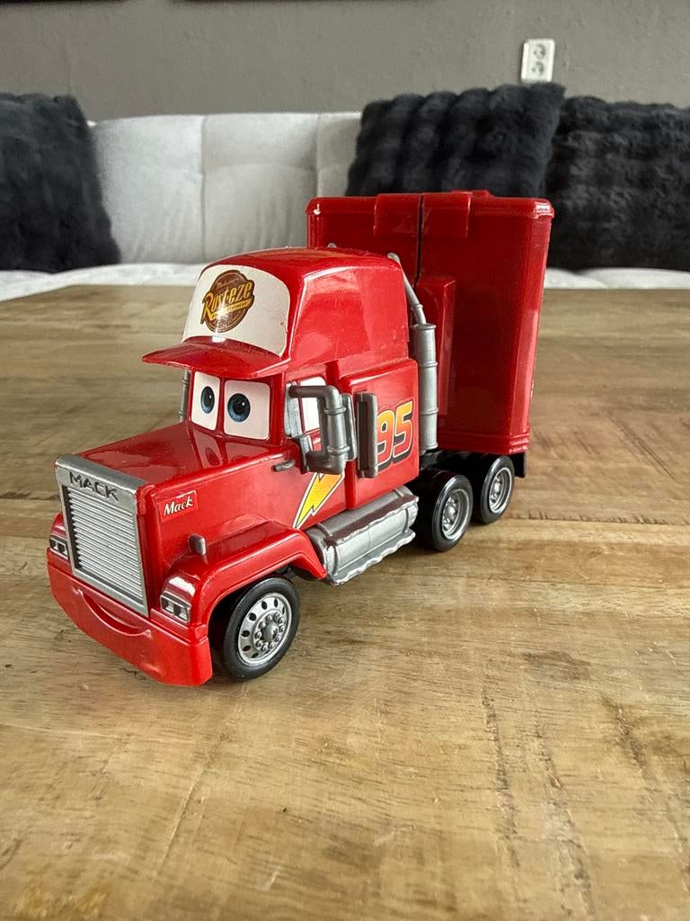 Disney Cars Mack Truck speelset, Ophalen of Verzenden, Gebruikt