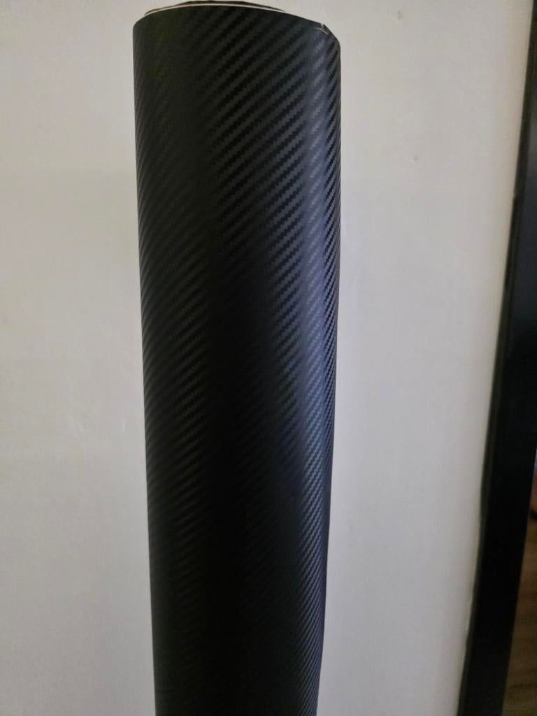 Matt carbon wrap folie, Ophalen