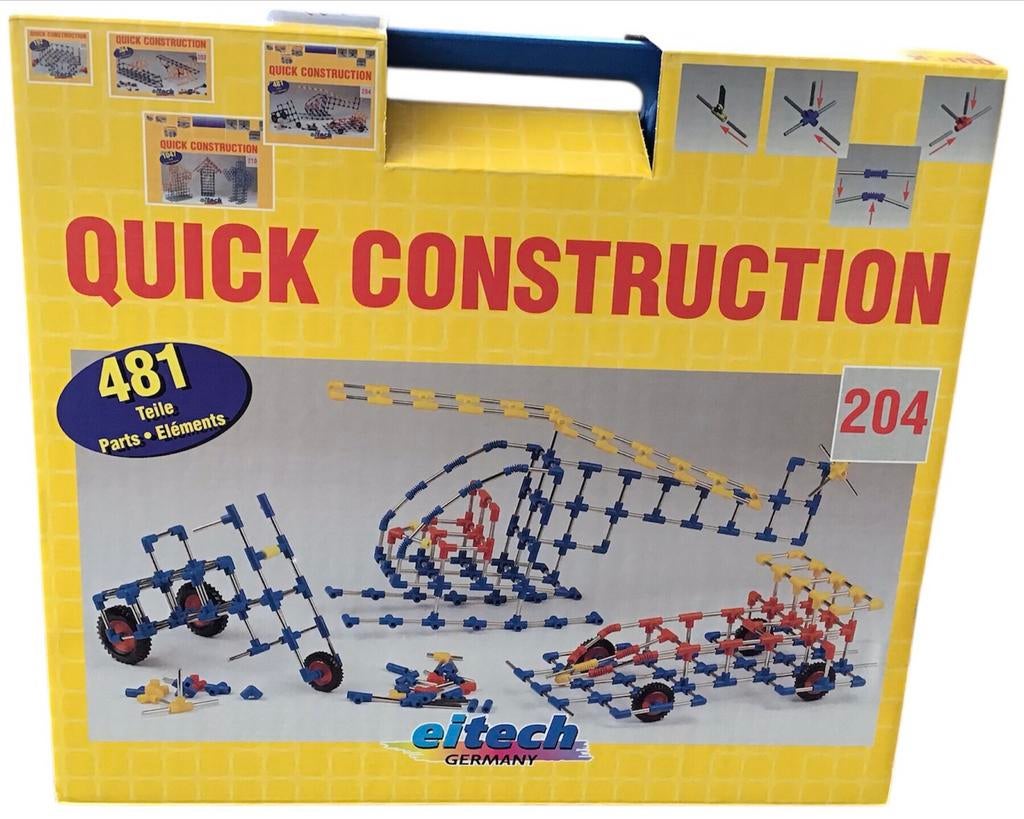 Eitech Quick Construction 481 Delen Bouwset, Overige merken, Dorpsweg Spankeren, Spelendehollander, Nieuw