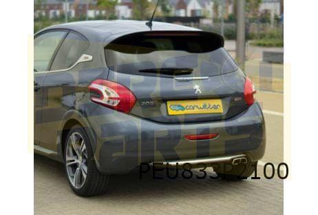 Peugeot 208 achterklep (bij dakspoiler) (te spuiten) (4/12-1, -, Nieuw, Ophalen of Verzenden, Achter