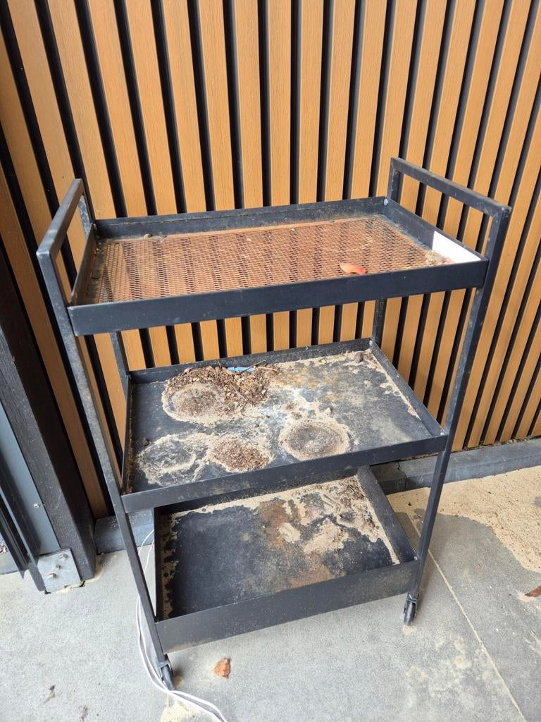 Gratis karretje, Ophalen, Gebruikt