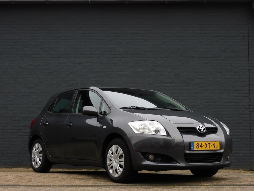 Toyota Auris 1.6-16V Sol AUTOMAAT! 4 SEIZOENEN BANDEN! PARKE, Parkeersensor, Gebruikt, Zwart, 4 cilinders