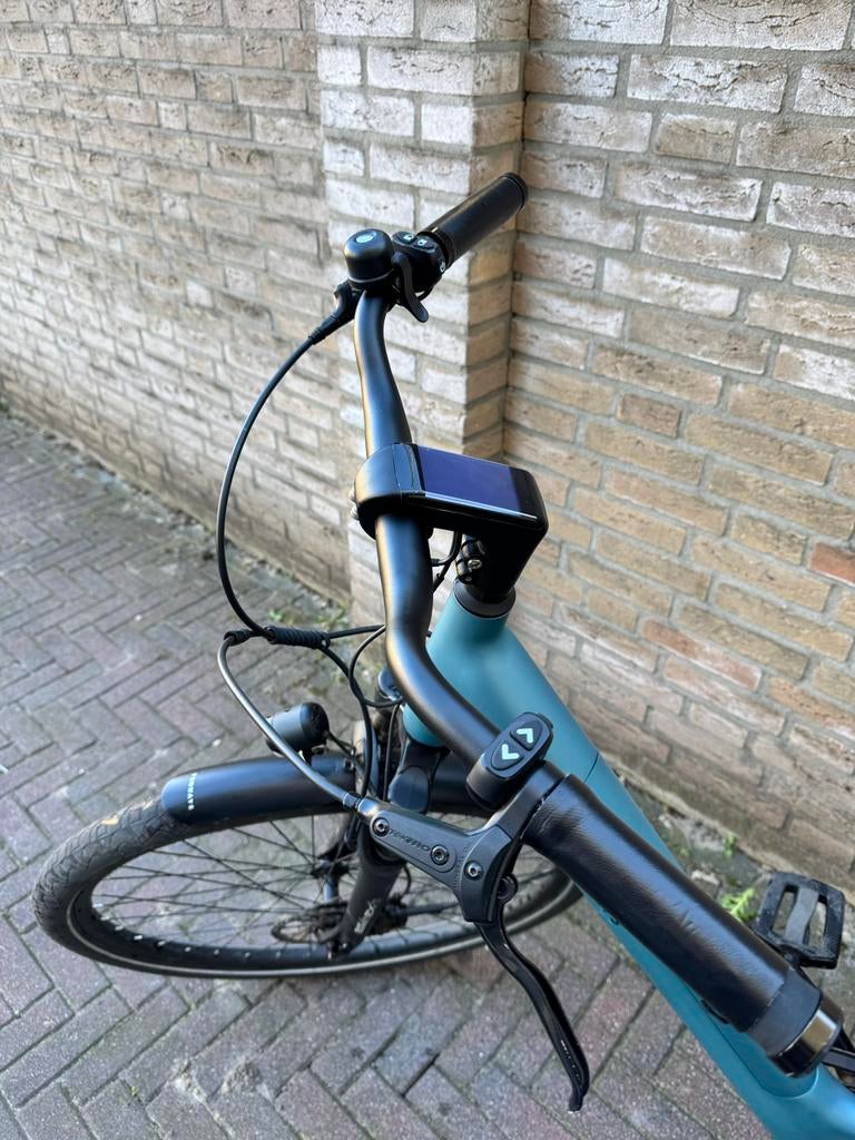 Tenways CGO800s blauw damesfiets elektrisch, Fietsen en Brommers, Elektrische fietsen, Gebruikt, Overige merken, 50 km per accu of meer