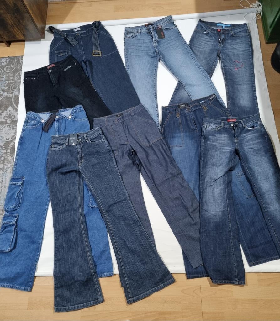 Y2K Vintage Dames Broeken Bundel - 9 Stuks, Ophalen