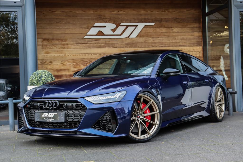 Audi RS7 4.0 V8 TFSI quattro *Dynamic Plus/4ws/Ceramic/Carbo, Auto's, Audi, Gebruikt, Bedrijf, Vierwielaandrijving, RS7