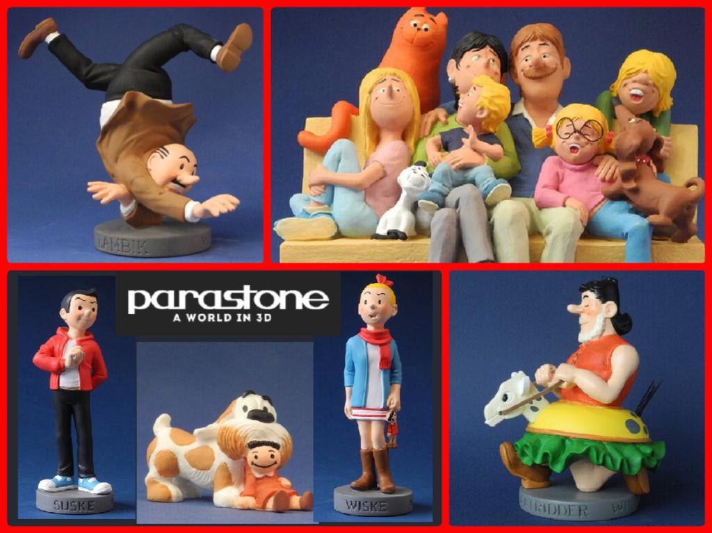 Suske & Wiske Jerom Sidonia Parastone beeldjes, Americansaleshop@gmail.com, Nieuw, Ophalen of Verzenden, Parastone