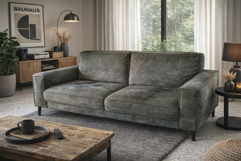 Bank met loveseat Haco laat 2024, Ophalen of Verzenden, Zo goed als nieuw