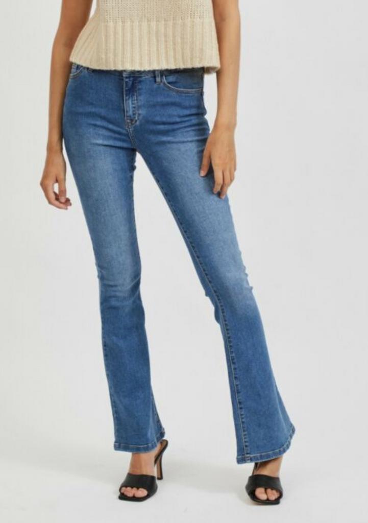 Viekko Regular Waist Flared Jeans - Villa - W29 / L32, Ophalen of Verzenden, Zo goed als nieuw