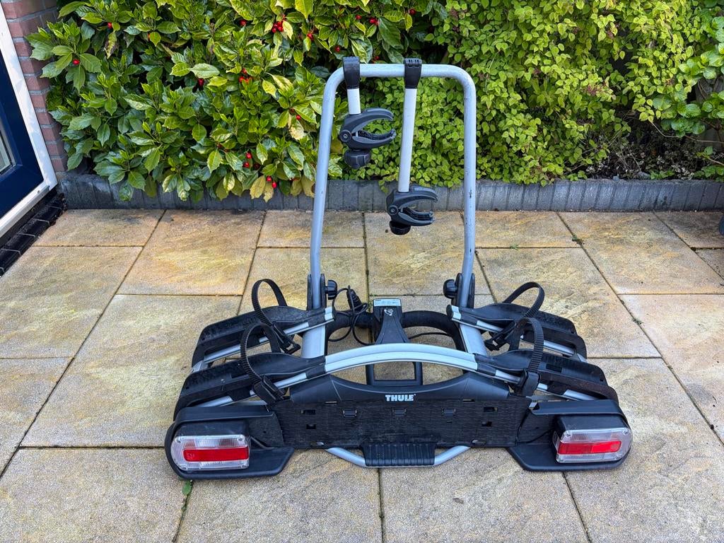 Thule euroway 921 fietsendrager voor twee fietsen, Ophalen, 2 fietsen, Gebruikt, Trekhaakdrager