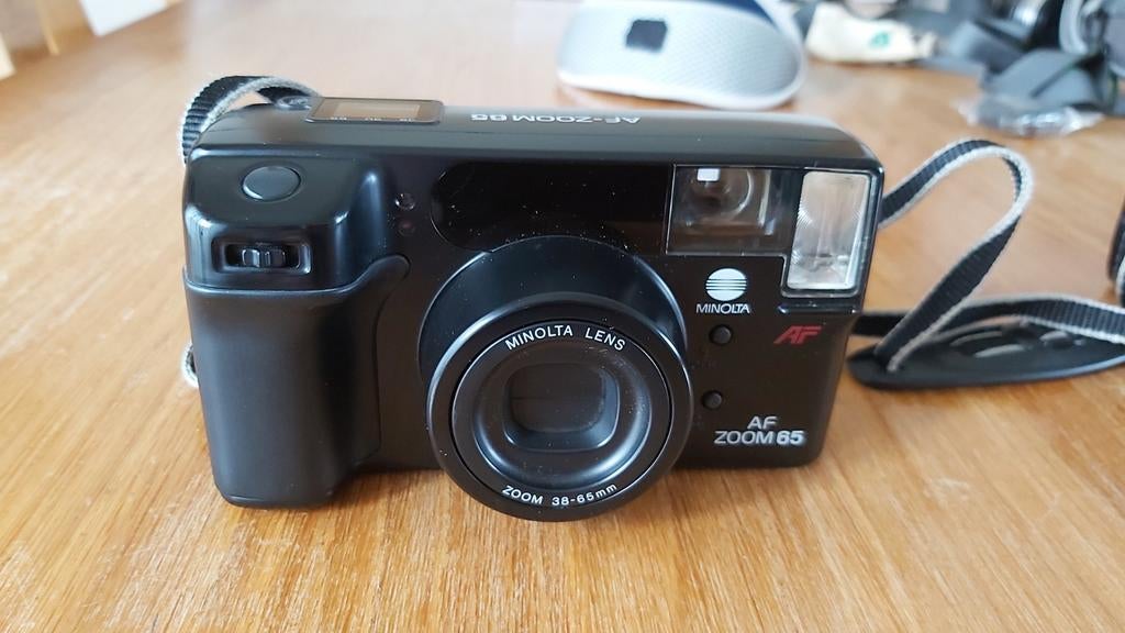 Minolta AF Zoom 65 (35mm Film Camera), Audio, Tv en Foto, Fotocamera's Analoog, Ophalen of Verzenden, Zo goed als nieuw, Compact