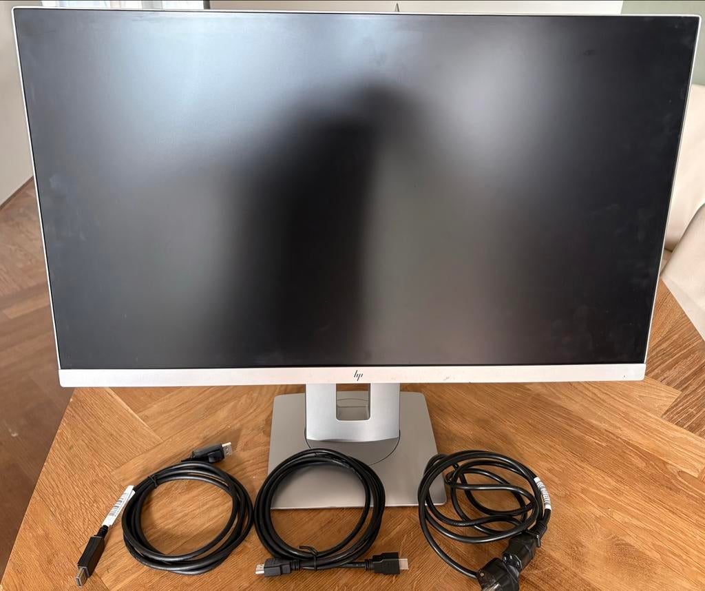 HP EliteDisplay E273 Monitor - 27 inch Full HD, HDMI, IPS, In hoogte verstelbaar, Full HD