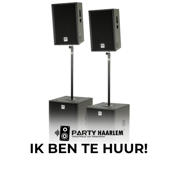 ✅ Geluidsinstallatie Huren Haarlem? Speakerset Huren, Ophalen of Verzenden, Nieuw, Overige