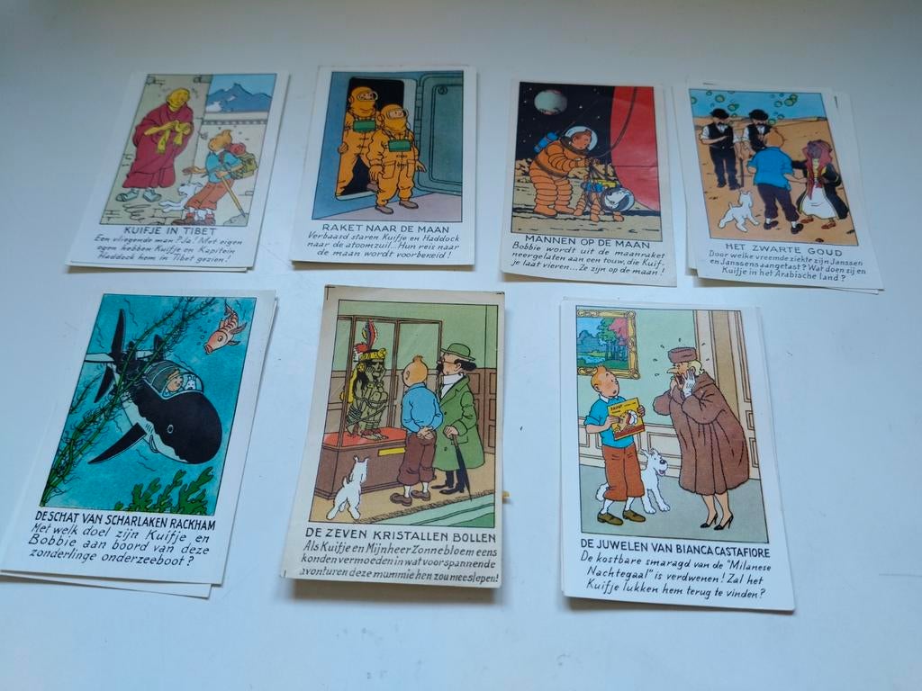 de wijde wereld in met Kuifje en Bobbie de beroemdste report, Verzamelen, Verzenden, Zo goed als nieuw, Gebruiksvoorwerp