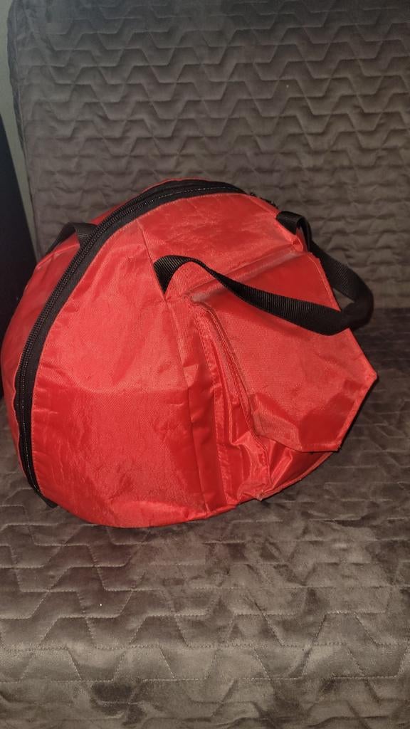 Rode helmtas met bivakmuts - Arroxx, Motoren, Ophalen of Verzenden, Tweedehands, Dames