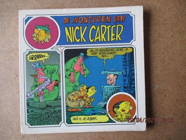 adv1576 nick carter 1, Eén stripboek, Ophalen, Gelezen