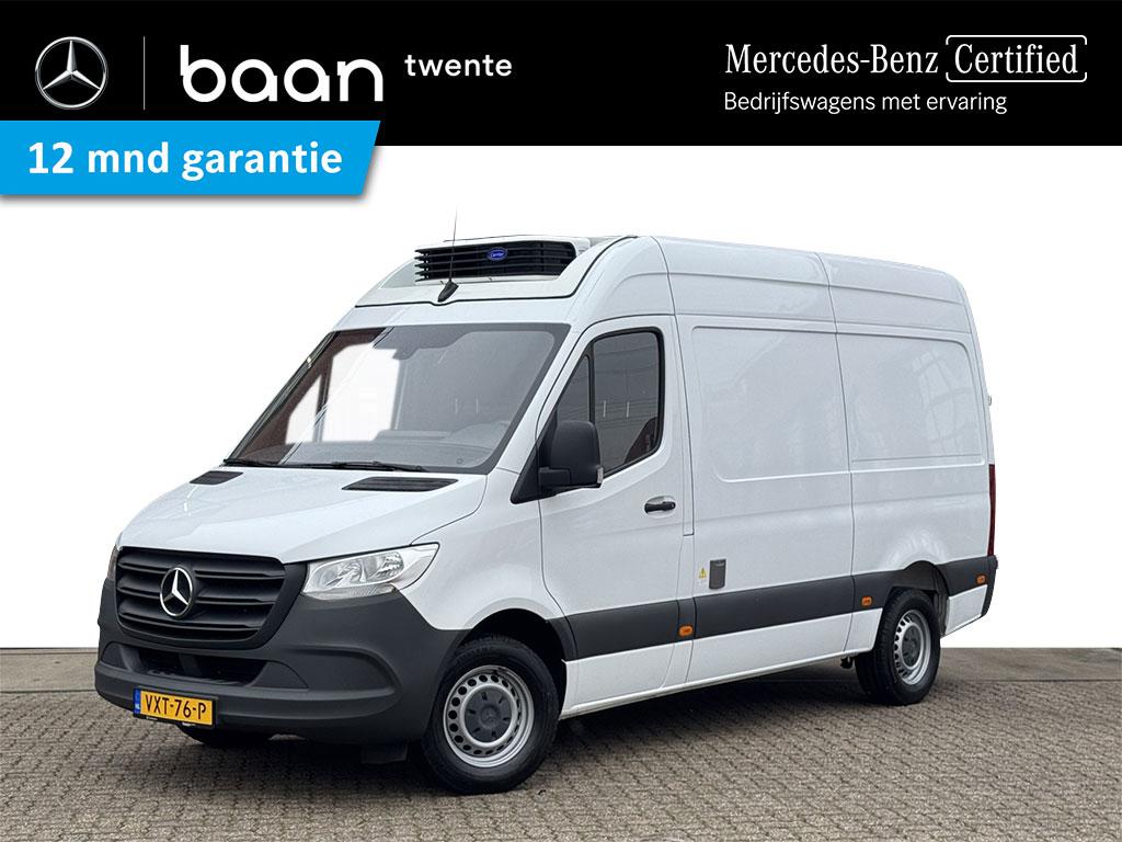 Mercedes-Benz Sprinter 314 L2H2 | Koelwagen | Dag&Nacht Koel, 13 km/l, 12 maanden, Gebruikt, Wit