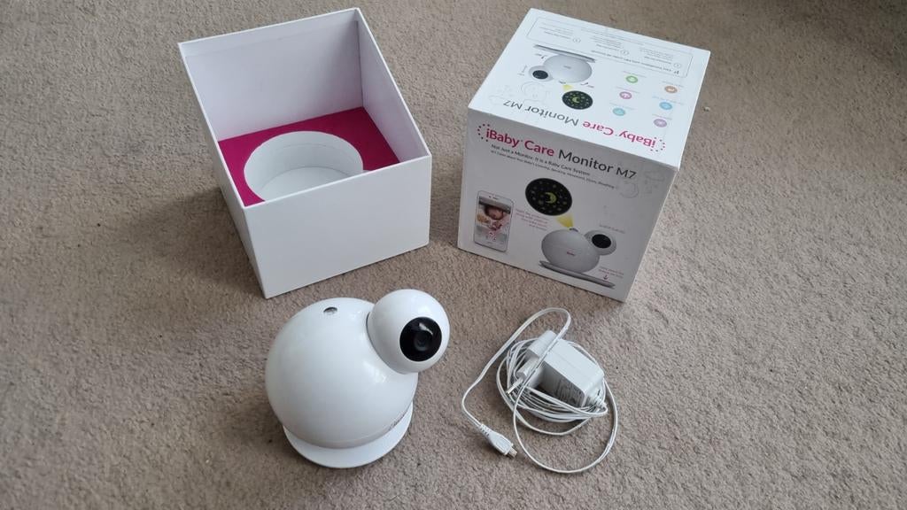 iBaby Care Monitor M7 babyfoon, Ophalen, Zo goed als nieuw