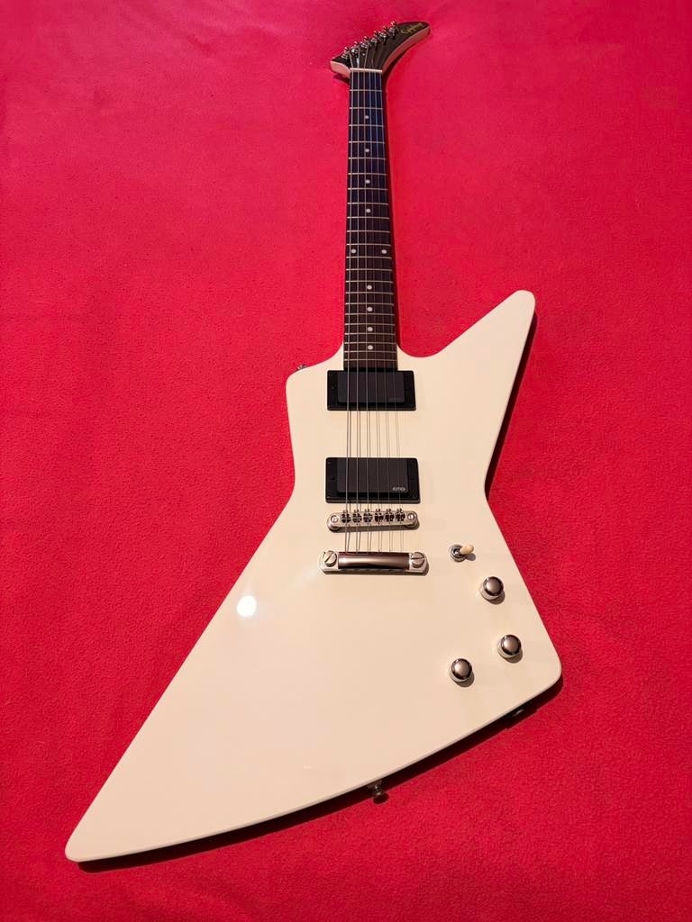 Epiphone Explorer 80’s White 2026, Ophalen, Nieuw, Solid body, Epiphone