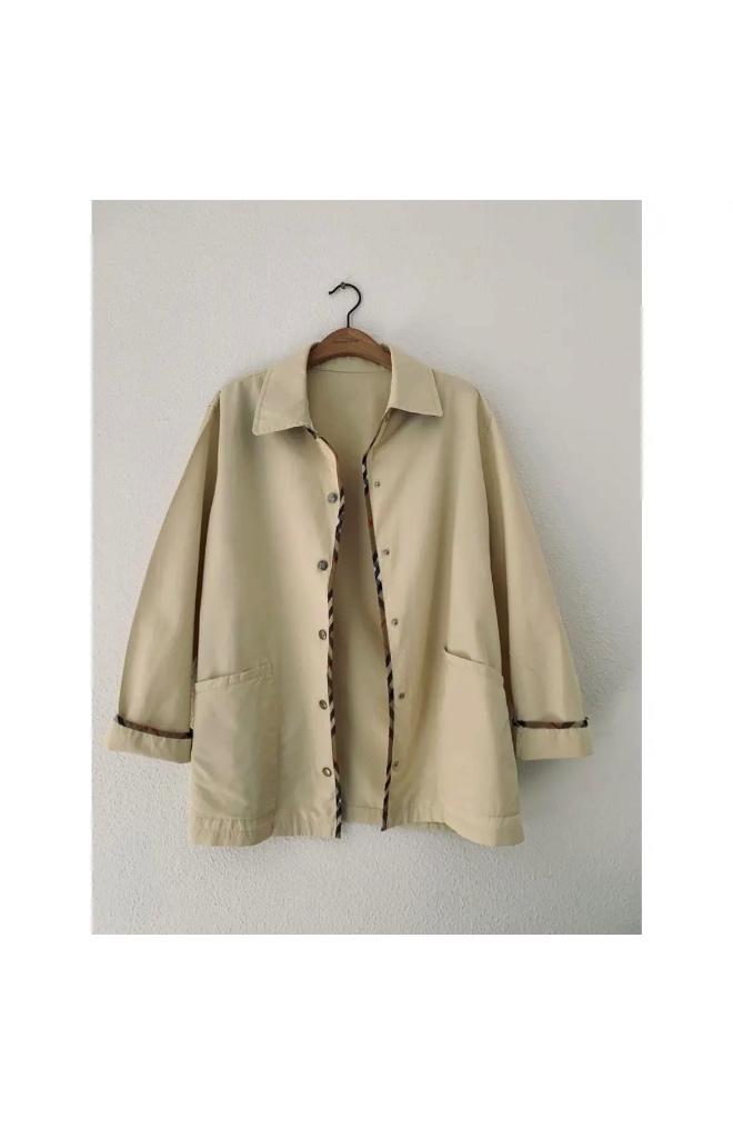 Burberry (blouse) jas, Verzenden, Beige, Zo goed als nieuw, Burberry