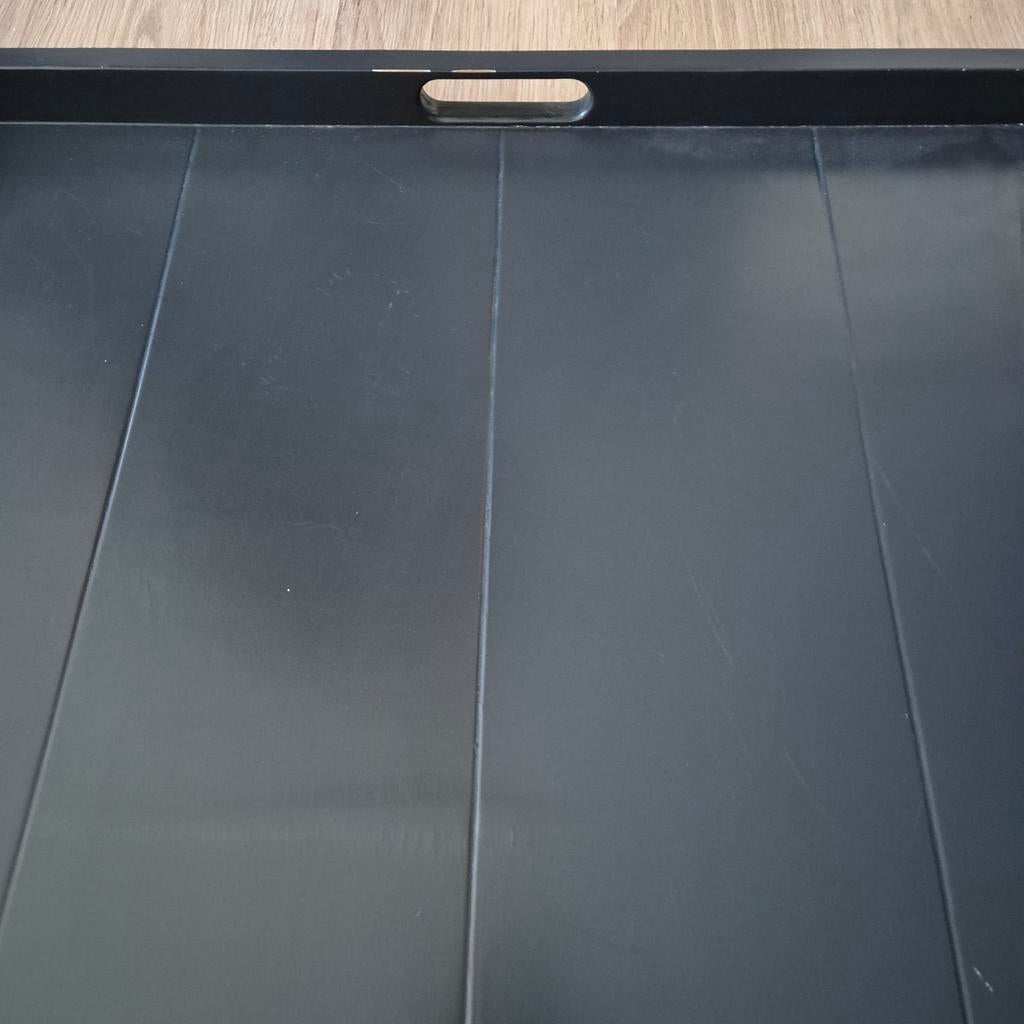 Donkergrijs Dienblad /80cm, Huis en Inrichting, Woonaccessoires | Dienbladen, Ophalen, Vierkant, Hout