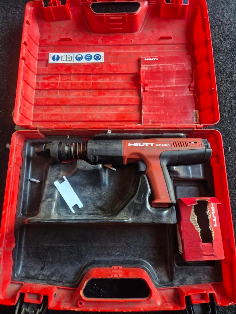 Hilti DX351 Schiethamer in Koffer, Ophalen of Verzenden