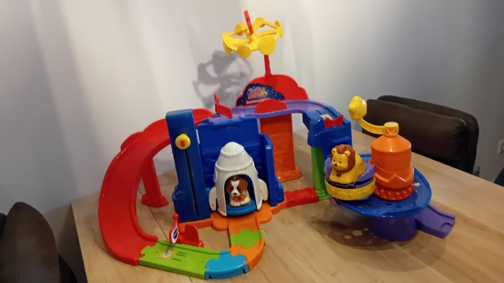 Vtech toet toet auto's ruimtestation, Kinderen en Baby's, Speelgoed | Vtech, Ophalen, Gebruikt, 2 tot 4 jaar