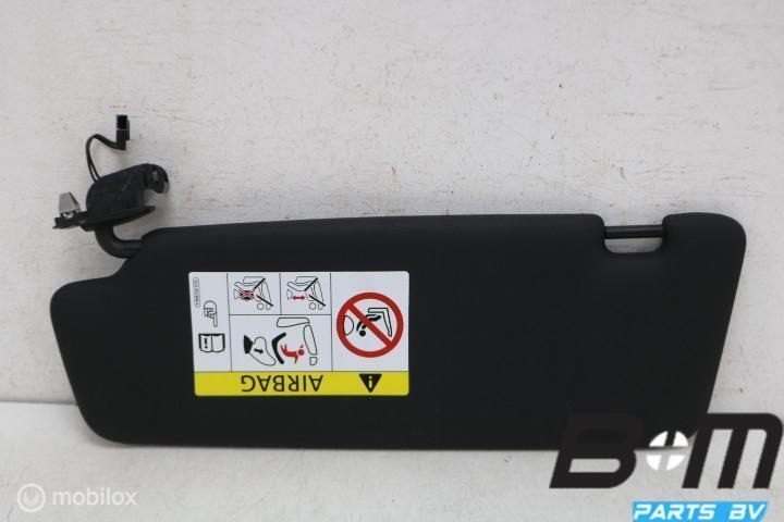 Zwarte zonneklep rechts Audi A3 8V 8V0857552S, Gebruikt